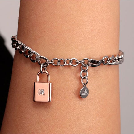 Morellato Abbraccio Armband aus Edelstahl und Bronze SAUB10 für Damen