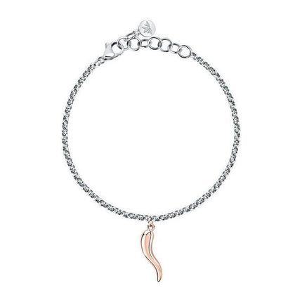 Morellato Istanti Armband aus roségoldenem Edelstahl SAVZ11 für Damen