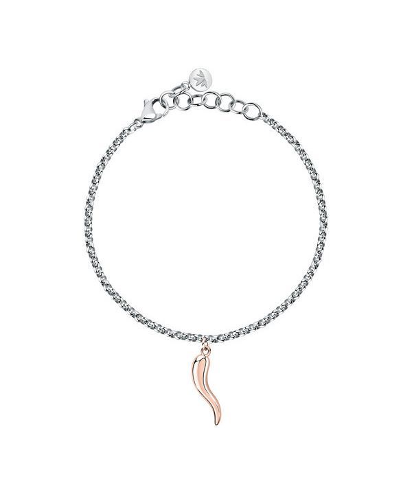 Morellato Istanti Armband aus roségoldenem Edelstahl SAVZ11 für Damen