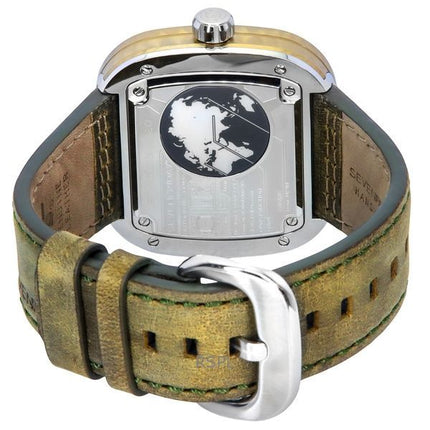 Sevenfriday M-Serie NFC-fähiges Lederarmband braunes Zifferblatt Automatik M2/05 SF-M2-05 Herrenuhr