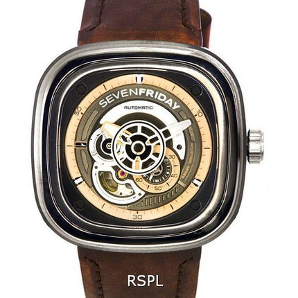 Sevenfriday P-Serie Automatik Gangreserve P2C/01 SF-P2C-01 Herrenuhr