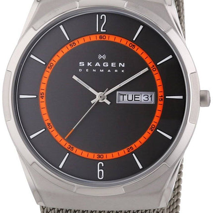 Skagen Melbye Titangehäuse mit Mesh Band SKW6007 Herrenuhr