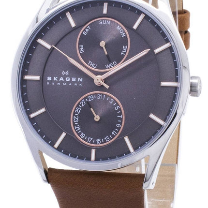 Skagen Holst Multifunktions Edelstahl Quarz SKW6086 Herrenuhr