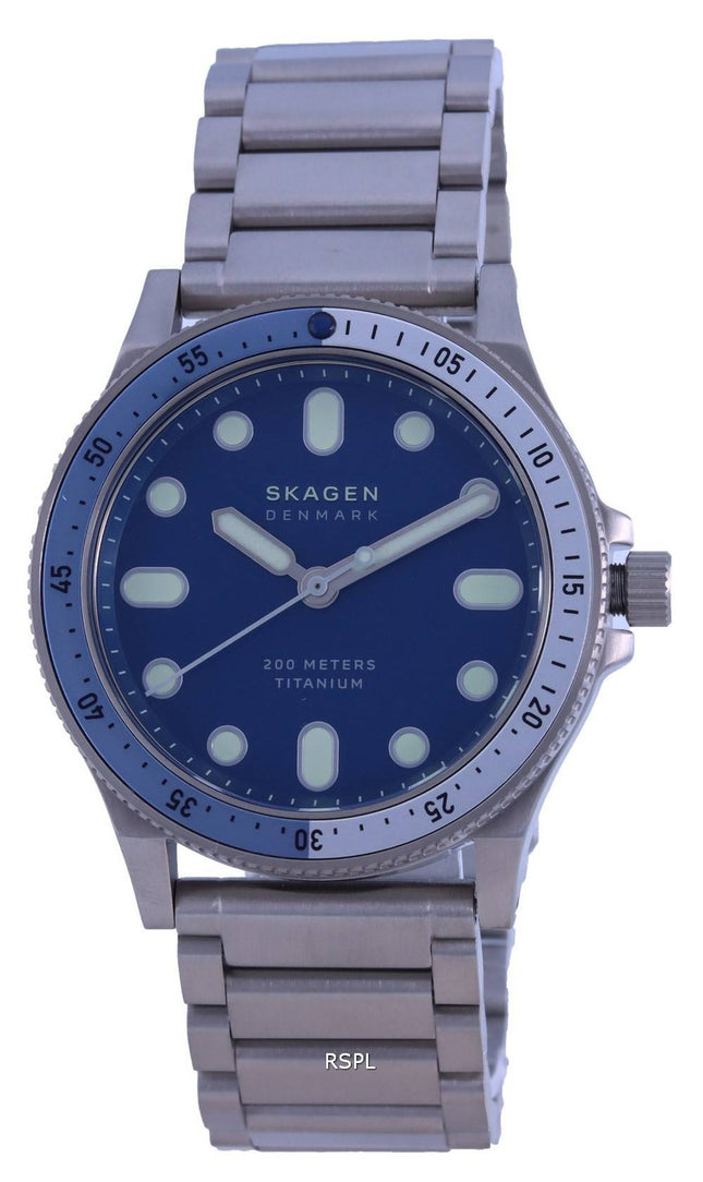 Skagen Fisk Limited Edition Titanium Taucherquarz SKW6717 200M Herrenuhr