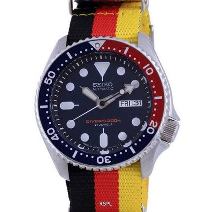 Seiko Automatic Diver's Polyester Japan Made SKX009J1-var-NATO26 200M Herrenuhr