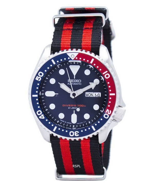 Seiko Automatic Diver 200M NATO Armband SKX009J1-NATO3 Herrenuhr