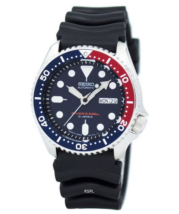 Seiko Automatic Diver 200m Hergestellt in Japan SKX009 SKX009J1 SKX009J Herrenuhr