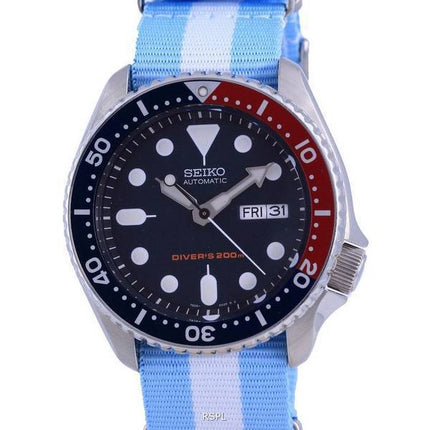 Seiko Automatic Diver's Polyester SKX009K1-var-NATO24 200M Herrenuhr