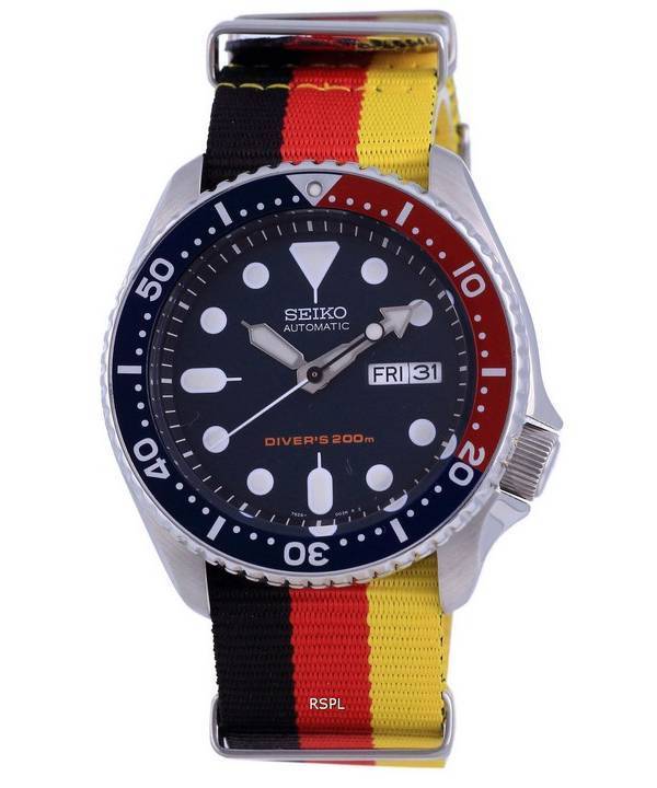 Seiko Automatic Diver's Polyester SKX009K1-var-NATO26 200M Herrenuhr