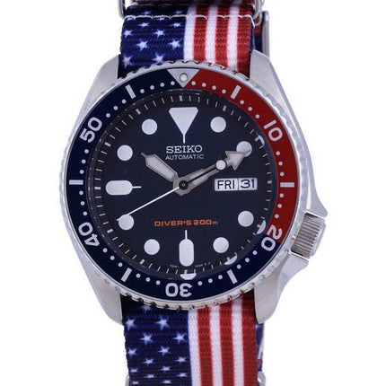 Seiko Automatic Diver's Polyester SKX009K1-var-NATO27 200M Herrenuhr