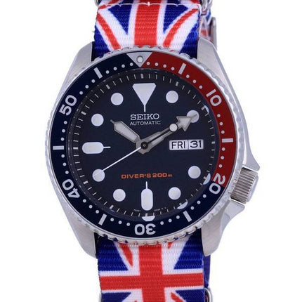 Seiko Automatic Diver's Polyester SKX009K1-var-NATO28 200M Herrenuhr