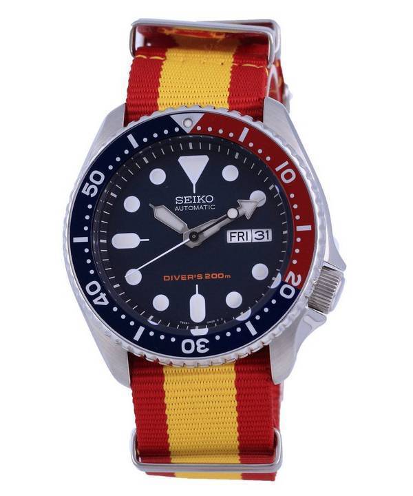 Seiko Automatic Diver's Polyester SKX009K1-var-NATO29 200M Herrenuhr