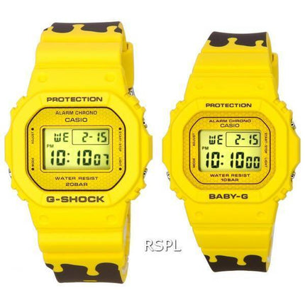 Casio G-Shock und Baby-G Digital Honey Inspired Limited Edition Quartz SLV-22B-9 SLV22B-9 Paaruhr