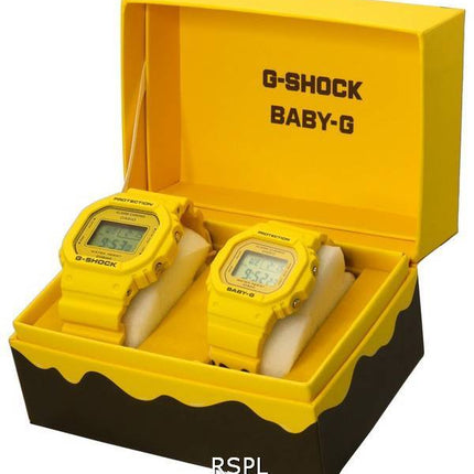 Casio G-Shock und Baby-G Digital Honey Inspired Limited Edition Quartz SLV-22B-9 SLV22B-9 Paaruhr