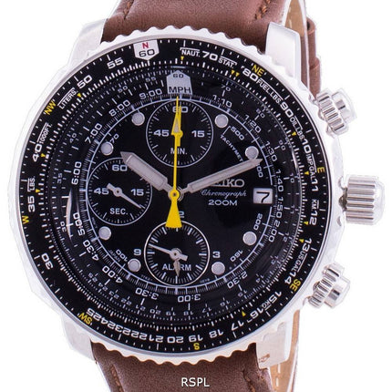 Seiko Pilotenflug SNA411P1-VAR-LS12 Quarz Chronograph 200M Herrenuhr