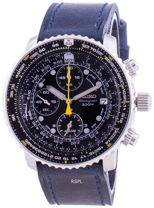 Seiko Pilotenflug SNA411P1-VAR-LS13 Quarz Chronograph 200M Herrenuhr