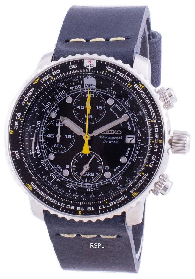 Seiko Pilotenflug SNA411P1-VAR-LS15 Quarz Chronograph 200M Herrenuhr