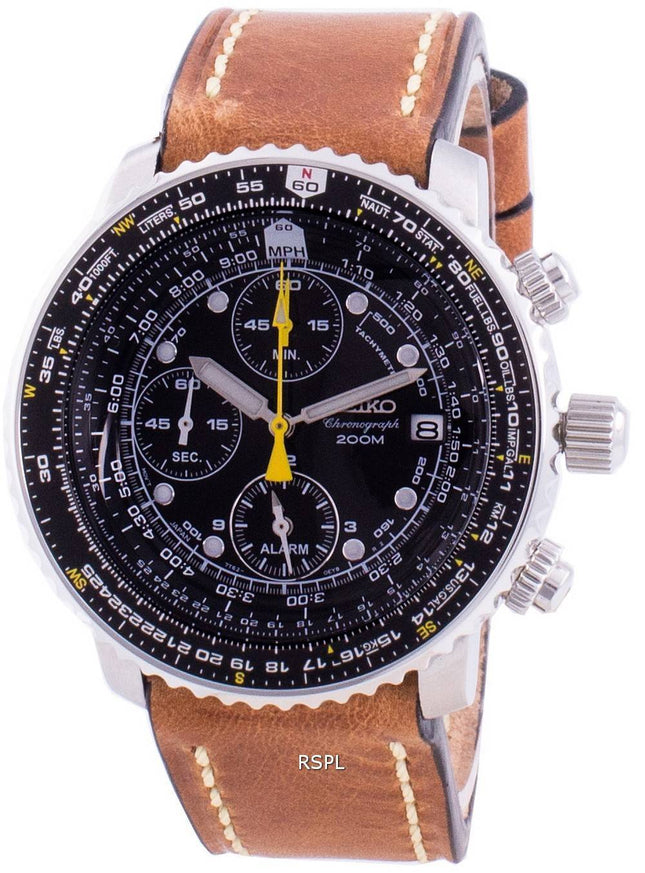 Seiko Pilotenflug SNA411P1-VAR-LS17 Quarz Chronograph 200M Herrenuhr