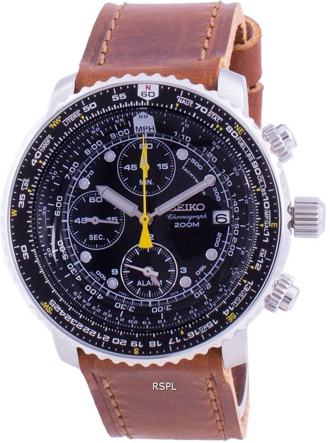 Seiko Pilotenflug SNA411P1-VAR-LS9 Quarz Chronograph 200M Herrenuhr