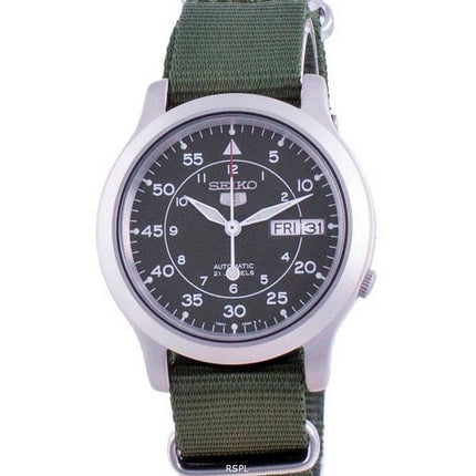 Seiko 5 Military SNK805K2-var-NATO12 Automatisches Nylonarmband Herrenuhr