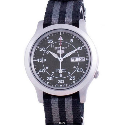 Seiko 5 Military SNK805K2-var-NATO16 Automatische Nylonarmband Herrenuhr