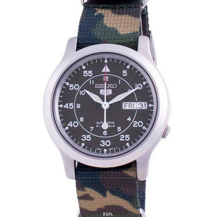 Seiko 5 Military SNK805K2-var-NATOS18 Herrenuhr mit automatischem Nylonarmband