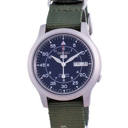 Seiko 5 Military SNK807K2-var-NATO12 Automatisches Nylonarmband Herrenuhr