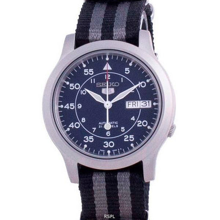 Seiko 5 Military SNK807K2-var-NATO16 Automatische Nylonarmband Herrenuhr