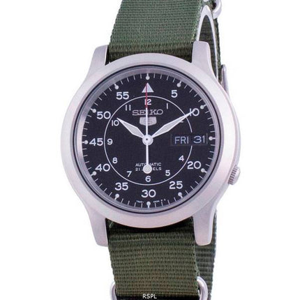 Seiko 5 Military SNK809K2-var-NATO12 Automatisches Nylonarmband Herrenuhr