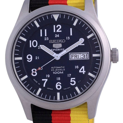 Seiko 5 Sports Automatik Polyester SNZG11J1-var-NATO26 100M Herrenuhr