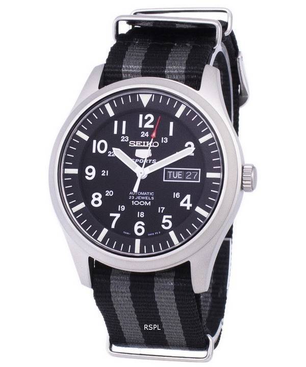 Seiko 5 Sport Automatic Nato Strap SNZG15K1-NATO1 Herrenuhr