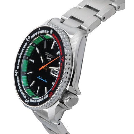 Seiko 5 Sports SKX Style The New Regatta Timer Special Edition Automatikuhr mit schwarzem Zifferblatt SRPK13K1 100M