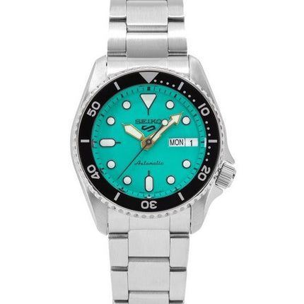 Seiko 5 Sports SKX Style Midi Teal Dial Automatik SRPK33K1 100M Herrenuhr