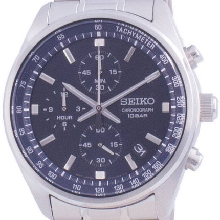 Seiko Chronograph Quarz SSB377 SSB377P1 SSB377P 100M Herrenuhr