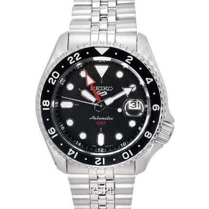 Seiko 5 Sports Black Grape GMT SKX Neuinterpretation Automatik SSK001 SSK001K1 SSK001K 100M Herrenuhr