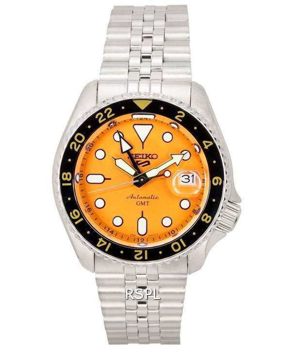 Seiko 5 Sports Mikan Orange GMT SKX Neuinterpretation Automatik SSK005 SSK005K1 SSK005K 100M Herrenuhr