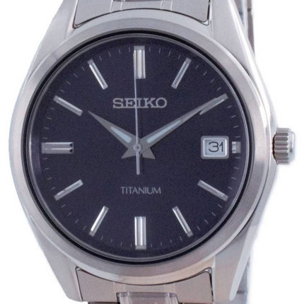 Seiko Entdecken Sie mehr Titan Quarz SUR373 SUR373P1 SUR373P 100M Herrenuhr