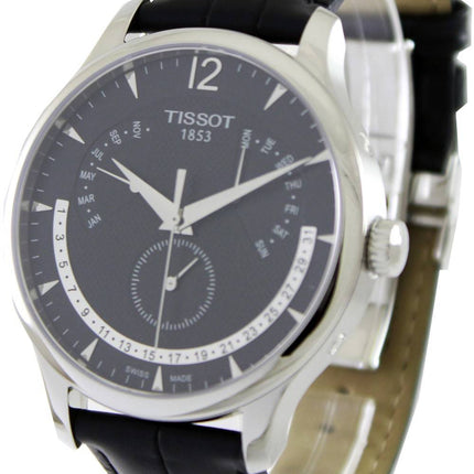 Tissot Tradition ewiger Kalender T063.637.16.057.00 T0636371605700 Herrenuhr