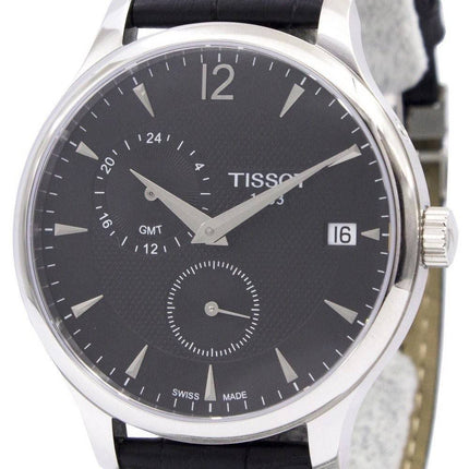 TISSOT T-Classic Tradition GMT T063.639.16.057.00 T0636391605700 Herrenuhr