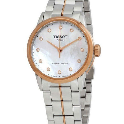 Tissot Luxury Lady Powermatic 80 Diamant Akzente Automatik T086.207.22.116.00 T0862072211600 Damenuhr