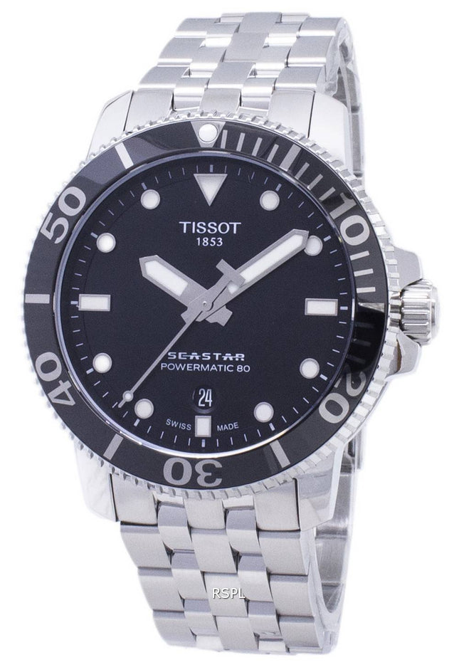 Tissot T-Sport Seastar T120.407.11.051.00 T1204071105100 Powermatic 80 300M Herrenuhr