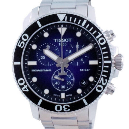 Tissot T-Sport Seastar 1000 Chronograph Quarz Taucher T120.417.11.041.01 T1204171104101 300M Herrenuhr