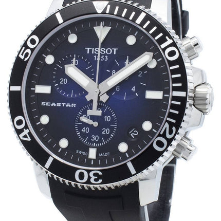 Tissot Seastar 1000 T120.417.17.041.00 T1204171704100 Chronograph 4 Jewels Quartz 300M Herrenuhr