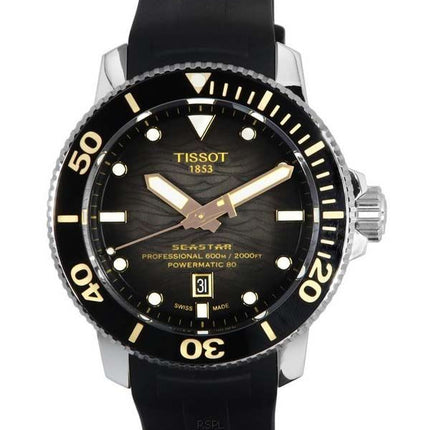 Tissot T-Sport Seastar 2000 Professional Powermatic 80 Diver&#39,s T120.607.17.441.01 T1206071744101 600M Herrenuhr