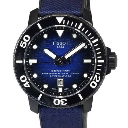 Tissot T-Sport Seastar 2000 Professional Powermatic 80 Diver&#39,s T120.607.37.041.00 T1206073704100 600M Herrenuhr