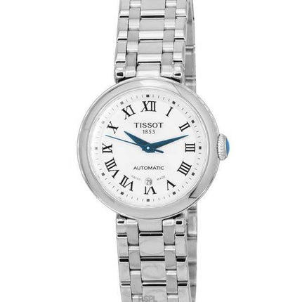 Tissot T-Lady Bellissima Edelstahl Weißes Zifferblatt Automatik T126.207.11.013.00 T1262071101300 Damenuhr