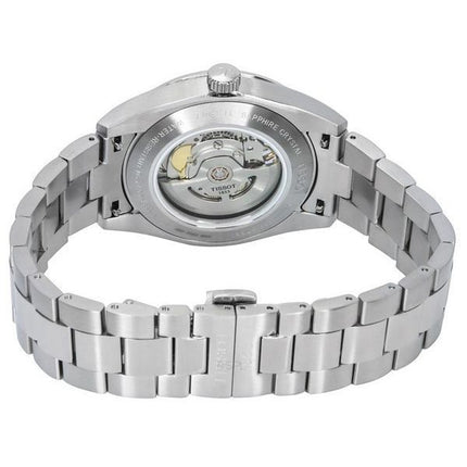 Tissot T-Classic Gentleman Powermatic 80 Silber Open Heart Dial Automatik T127.407.11.031.01 100M Herrenuhr