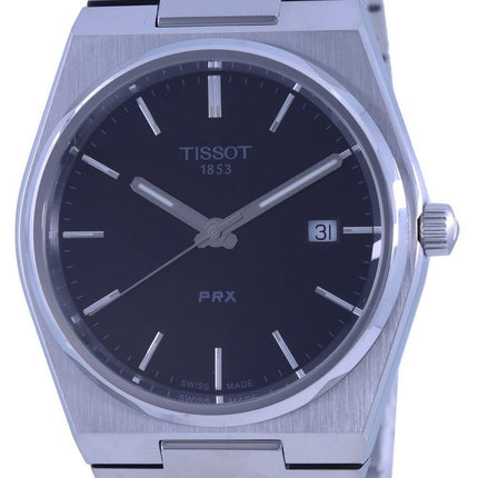 Tissot T-Classic PRX Schwarzes Zifferblatt Quarz T137.410.11.051.00 T1374101105100 100M Herrenuhr