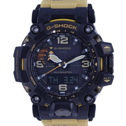 Überholte Casio G-Shock Mudmaster Analog Digital Tough Solar GWG-2000-1A5 200M Herrenuhr