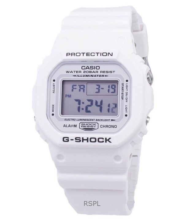 Überholte Casio G-Shock Digital Resin Armband Quarz DW-5600MW-7 200M Herrenuhr